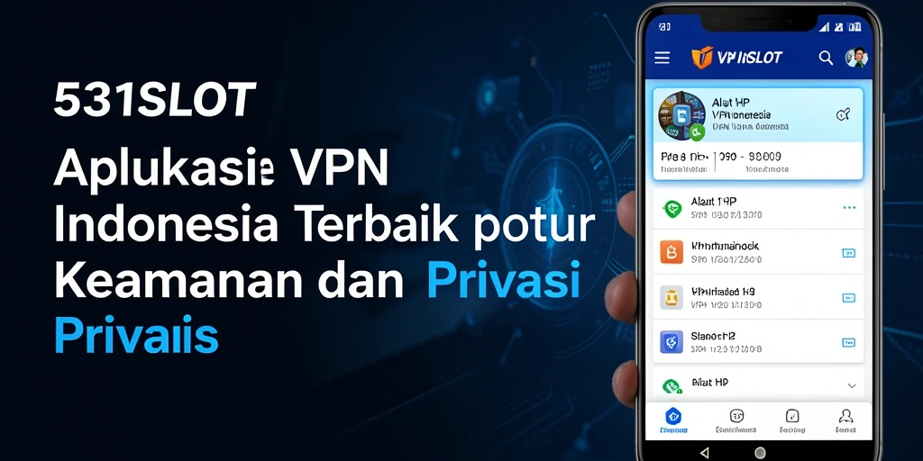 Antarmuka pengguna aplikasi 531SLOT yang sederhana dan fungsional.
