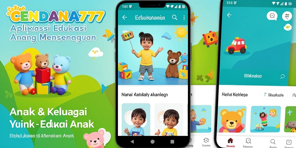 Tampilan antarmuka yang menarik dan edukatif dari CENDANA777.