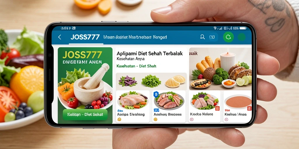 Tampilan antarmuka pengguna JOSS777 yang menarik dan informatif.