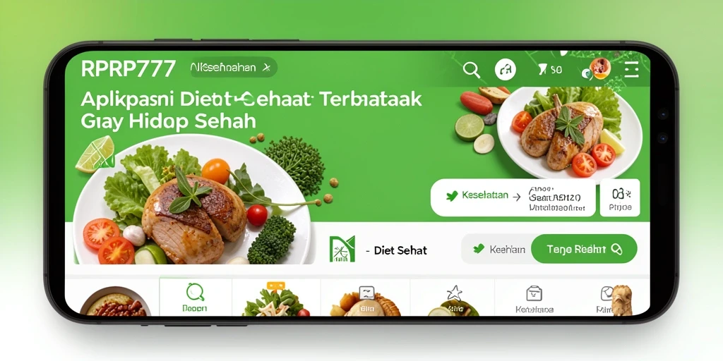 Tampilan antarmuka pengguna RPRP777 yang intuitif dan menarik.