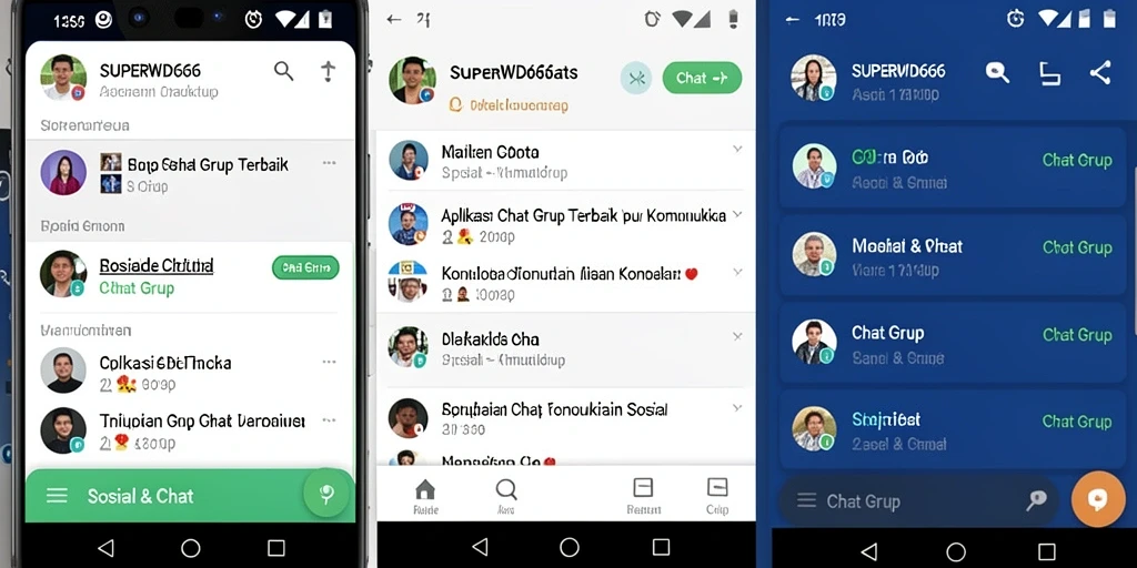 Antarmuka aplikasi SUPERWD666 yang menarik dan mudah digunakan.