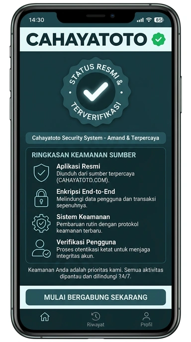 Kanal Resmi cahayatoto untuk Pengguna Android Indonesia
